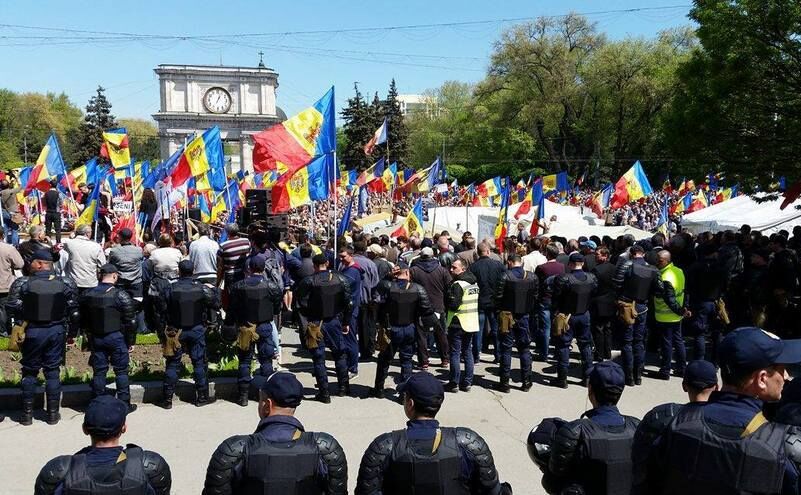 Protest la Chişinău (Epoch Times România)