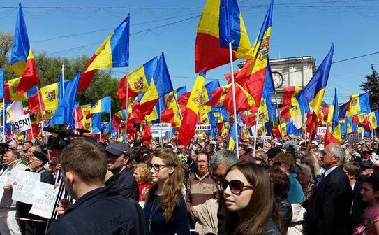 Protest la Chişinău (Epoch Times România)