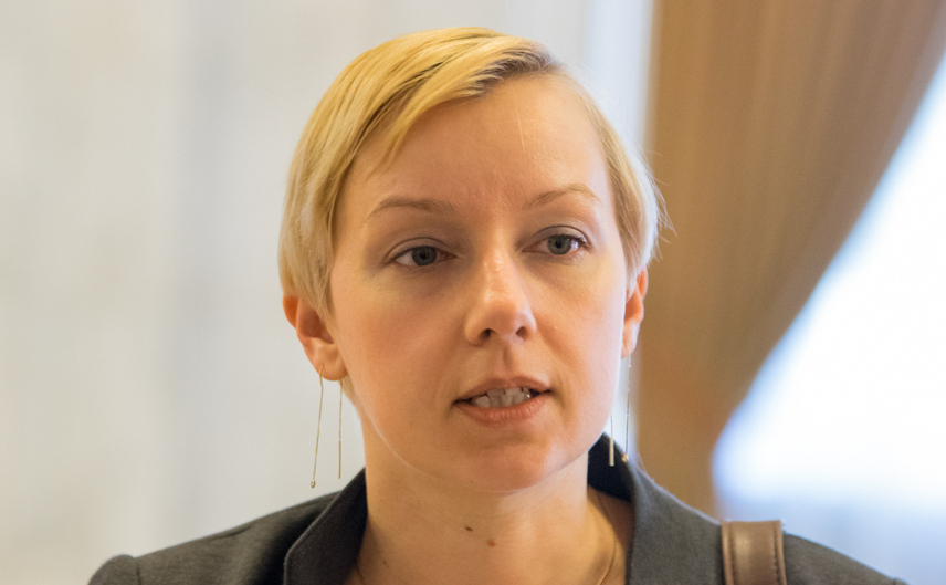 Dana Gîrbovan, şefa Uniunii Naţionale a Judecătorilor din România. (Eugen Horoiu/Epoch Times)
