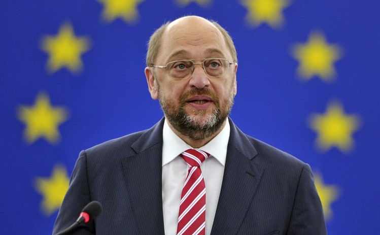 Preşedintele Parlamentului European, Martin Schulz.