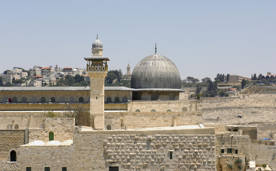 Moscheea al-Aqsa din Ierusalimul de Est.