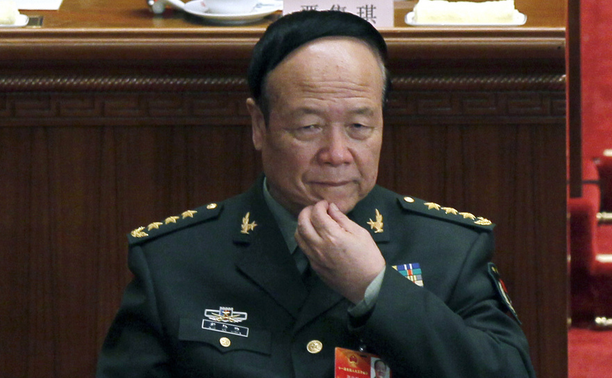 Guo Boxiong, fostul vicepreşedinte al Comisiei Militare Centrale chineze.