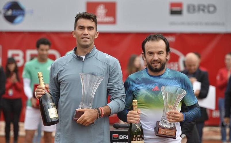 Tenismenii români Horia Tecău şi Florin Mergea (BRD Ţiriac Năstase Trophy/facebook)