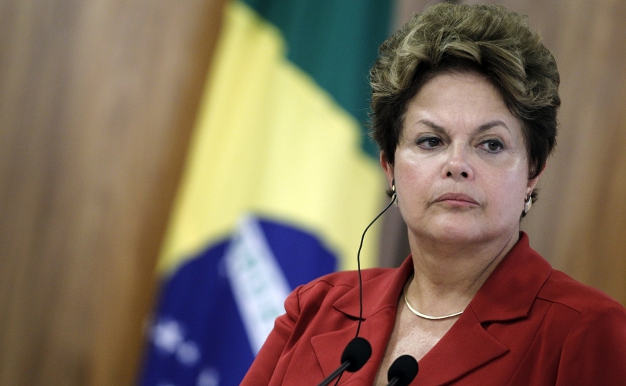 Preşedinta braziliană Dilma Rousseff.