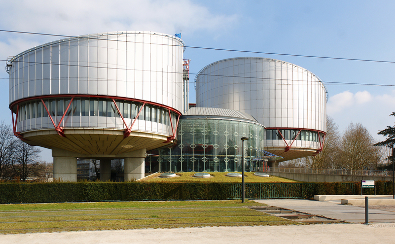 Sediul Curţii Europene a Drepturilor Omului în Strasbourg, Franţa. (Captură Foto)