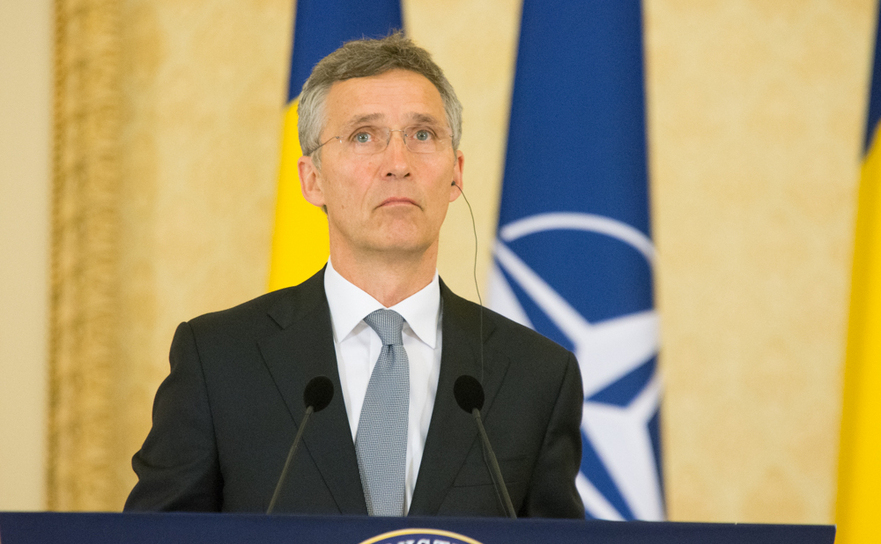 Jens Stoltenberg,(secretar general al NATO) (Florin Chirila/Epoch Times)