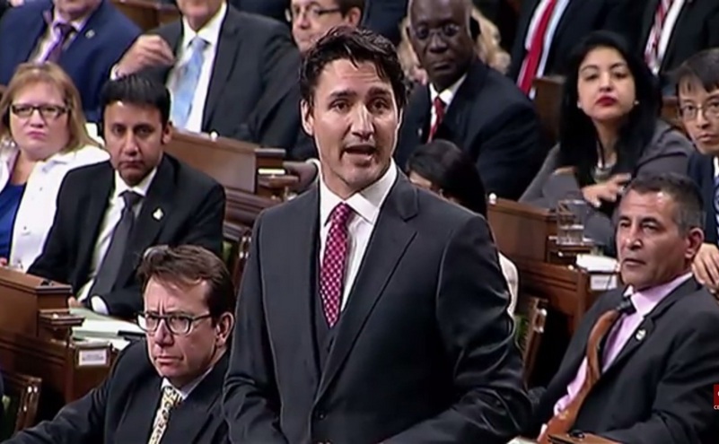 Premierul canadian Justin Trudeau nevoit să-şi ceară scuze, miercuri seara, în Camera Comunelor din Ottawa