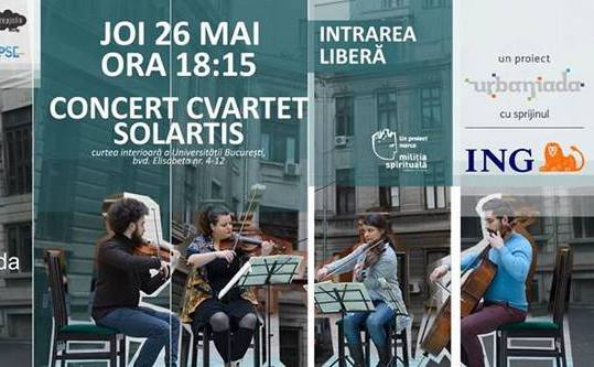 Concert cvartetul Solartis