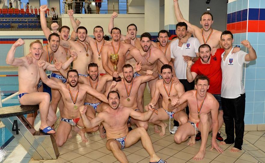CSA Steaua Bucureşti - noua campioană a României la polo pe apă