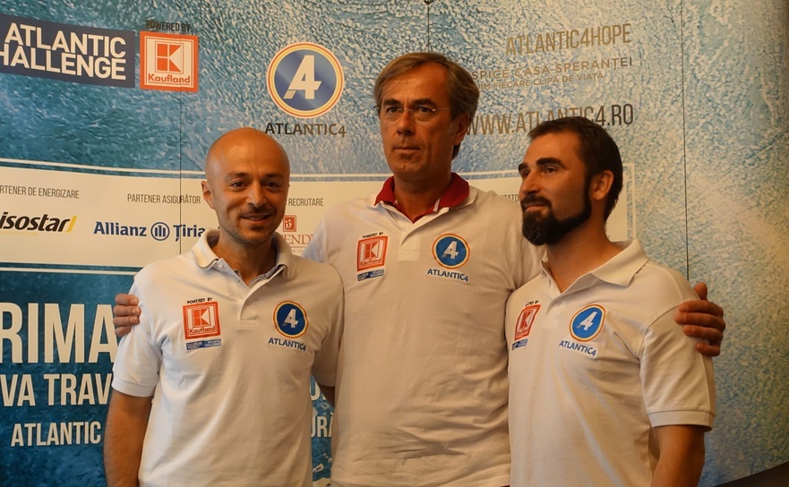 Andrei Roşu, Vasile Oşean şi Emil Curteanu. (GMP)