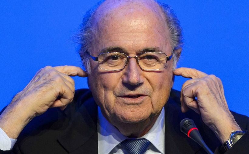 Sepp Blatter, fostul preşedinte al FIFA.