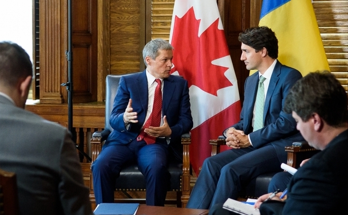 Vizita premierului Dacian Cioloş la Ottawa