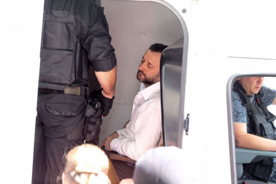 Vlad Filat inainte să fie transportat la penitenciar