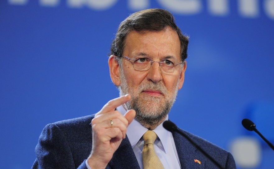 Premierul spaniol în exerciţiu Mariano Rajoy. (Captură Foto)