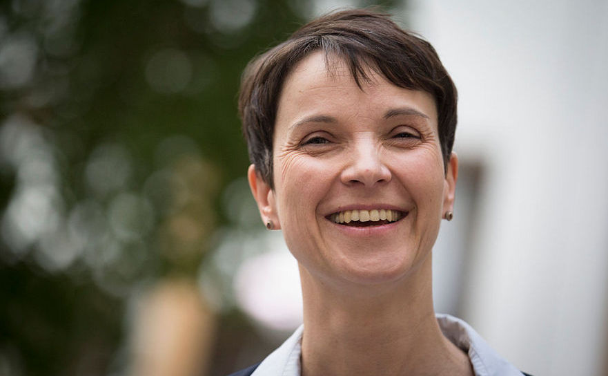 Frauke Petry, liderul partidului populist de dreapta Alternative fuer Deutschland 