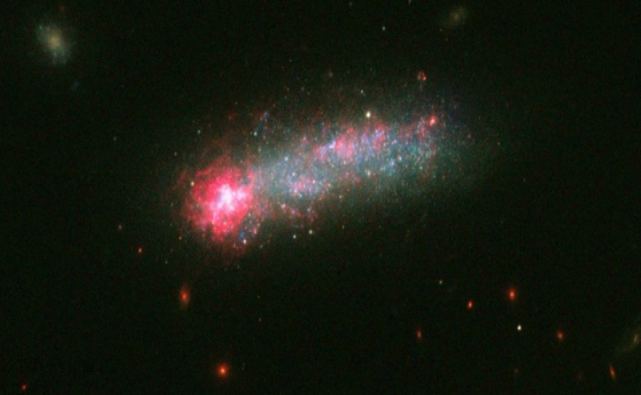 Kiso 5639 (Imagine: Telescopul Spacial Hubble (ESA/NASA)