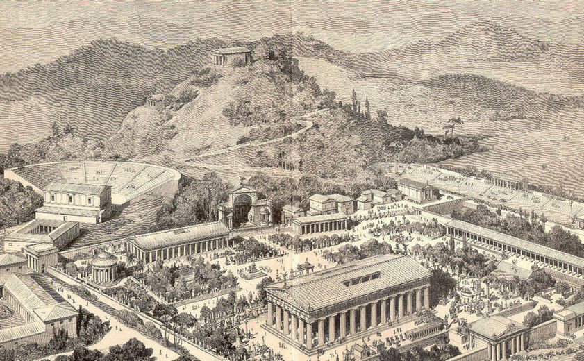 Oraşul Olympia din Grecia antică (wikipedia.org)