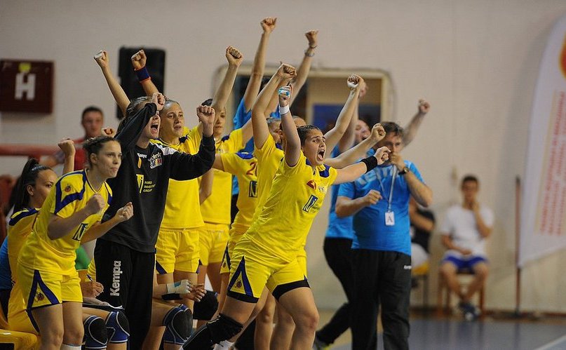 Echipa de handbal femin junioare (prosport.ro)