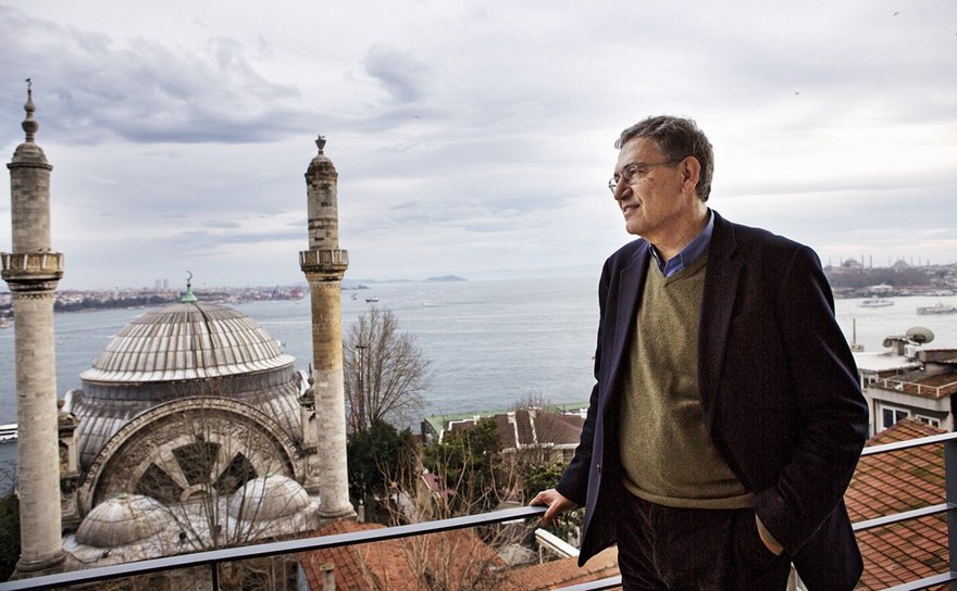Scriitorul turc Orhan Pamuk, autorul volumului memorialistic „Istanbul”