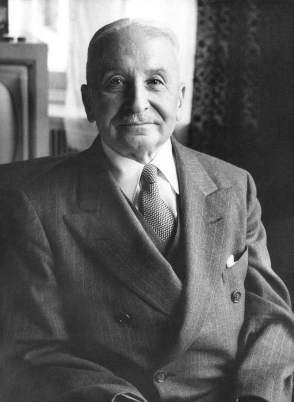 Ludwig von Mises, cel mai faimos economist austriac (CC-BY-SA, LU/R)