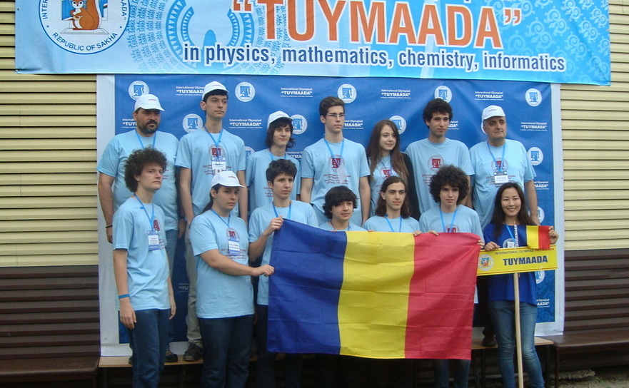 Olimpici români la Olimpiada Internaţională Pluridisciplinară Tuymaada 2014