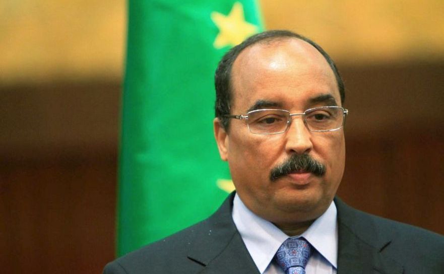 Preşedintele Mauritaniei, Mohamed Ould Abdel Aziz.