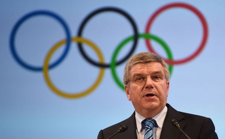 Preşedintele Comitetului Olimpic Internaţional, Thomas Bach.