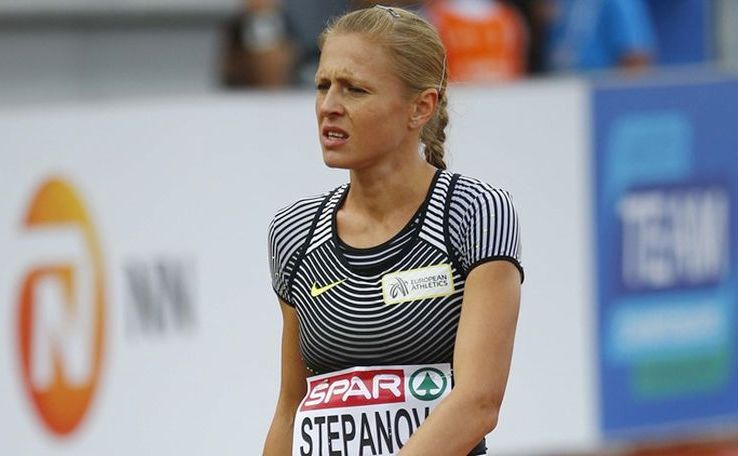 Atleta Iulia Stepanova din Rusia.