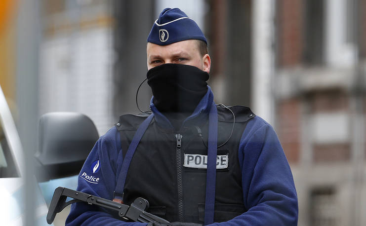 Ofiţer de poliţie belgian.