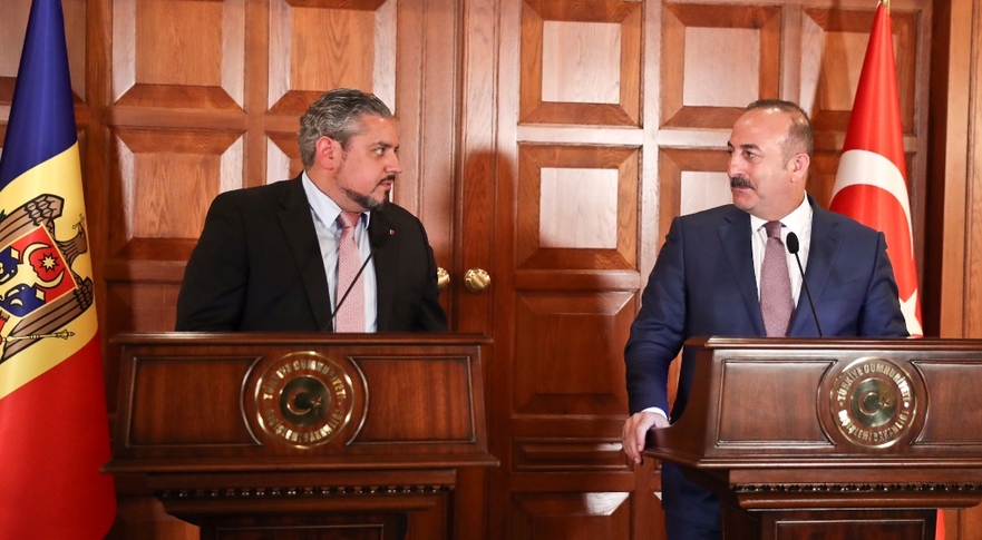 Viceprim-ministrul Andrei Galbur şi mologul său turc, Mevlüt Çavuşoğlu la Ankara (MAEIE)