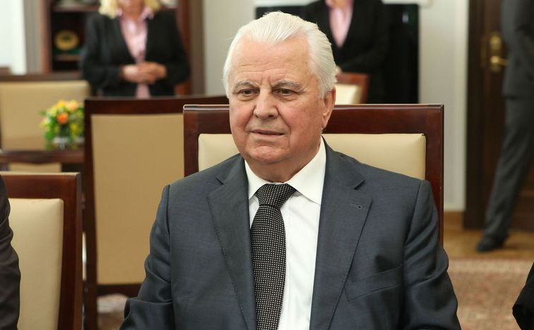 Fostul preşedinte ucrainean Leonid Makarovici Kravciuk.