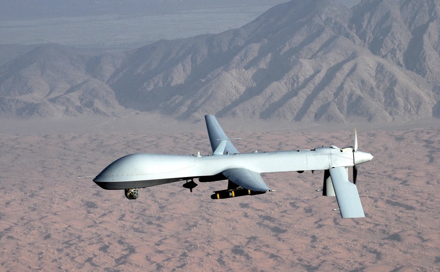 Drona militară americană MQ-1 Predator.