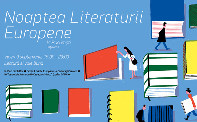 Noaptea Literaturii Europene la Bucureşti, 2016