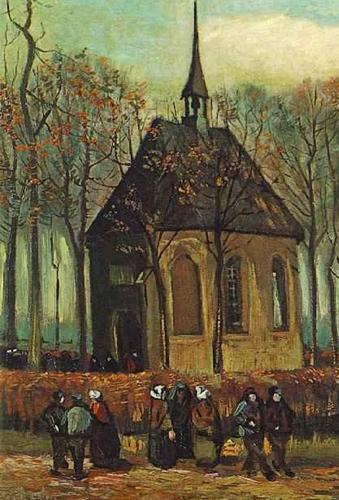 "Biserica din Nuenen", din 1884