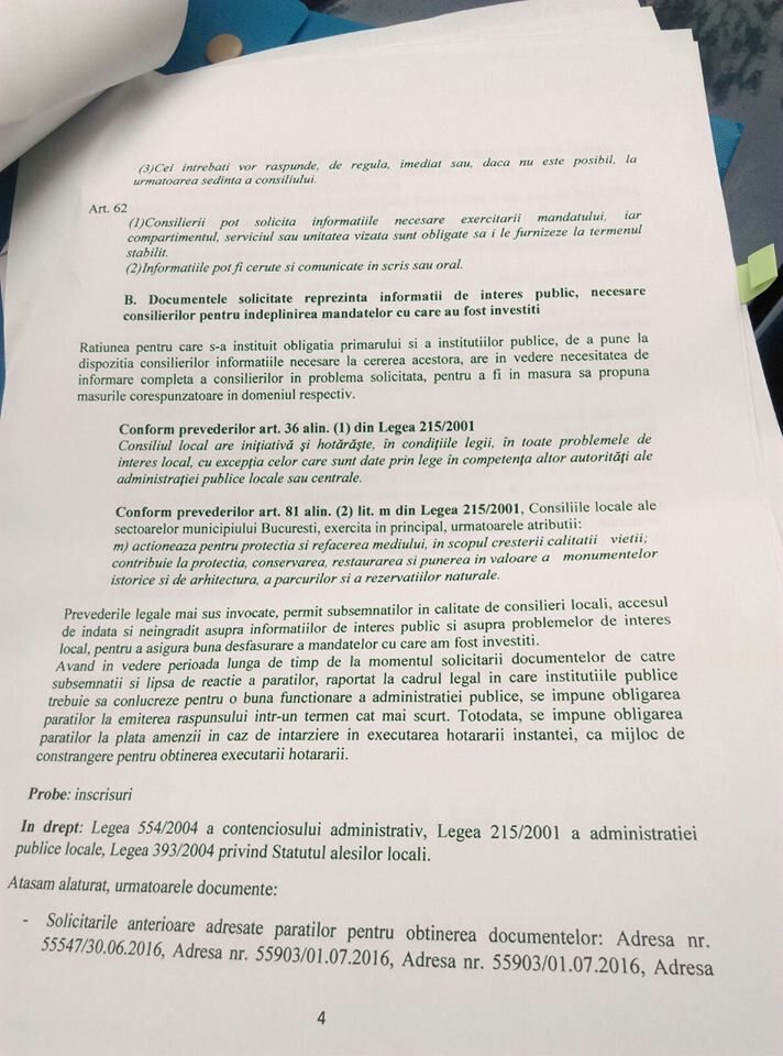 Chemare în judecată, pagina 4 (USB)