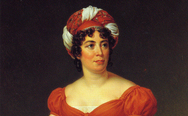 Madame de Stael,  scriitoare franceză