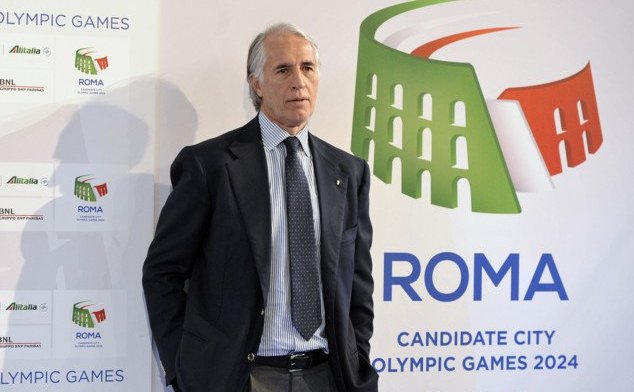 Preşedintele Comitetului olimpic italian (CONI), Giovanni Malago. (Agi Agenzia Italia/twitter)