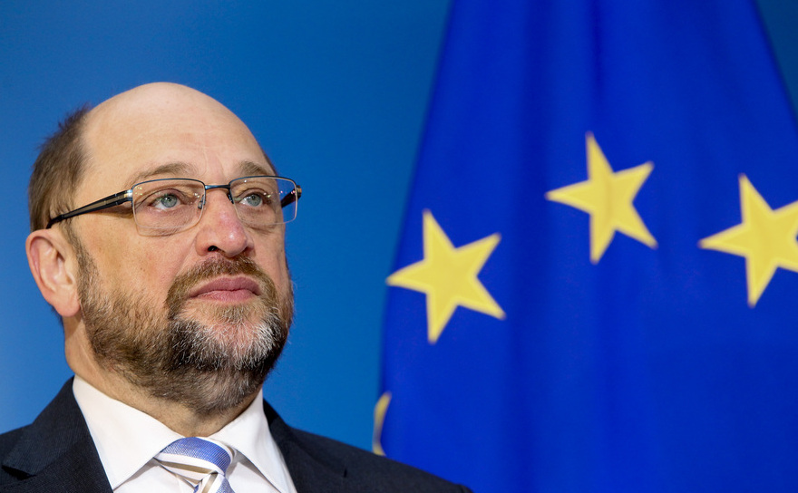 Preşedintele Parlamentului European, Martin Schulz. (Captură Foto)
