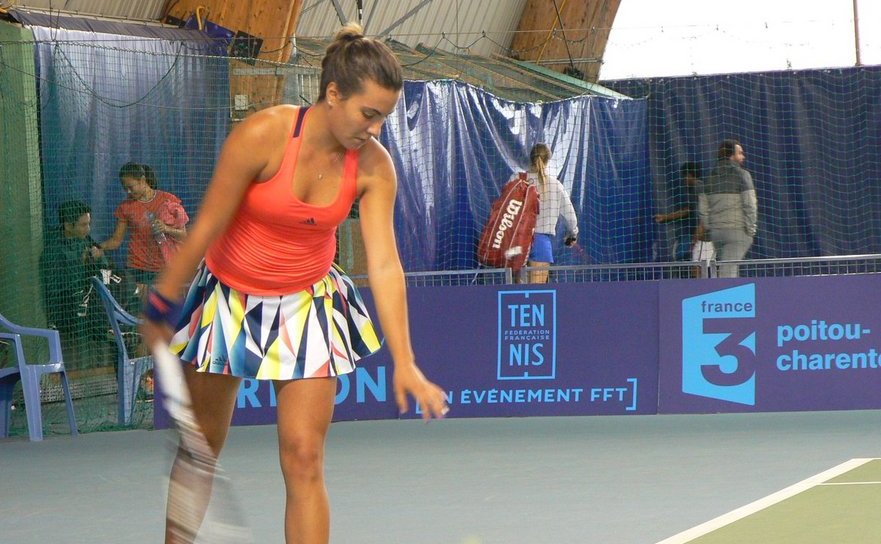 Jucătoarea română de tenis Elena Gabriela Ruse.