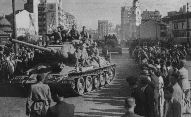Armata Roşie - intrarea trupelor sovietice în România