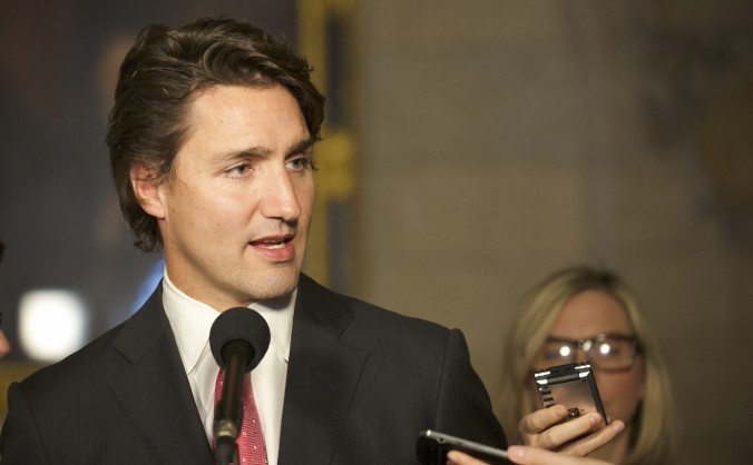 Premierul canadian Justin Trudeau (Matthew Little/Epoch Times)
