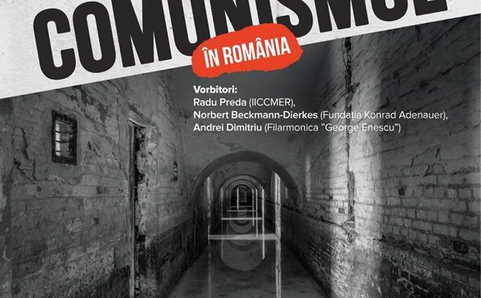 Expoziţia foto-documentară  „Comunismul în Romania”- afişul expoziţiei
