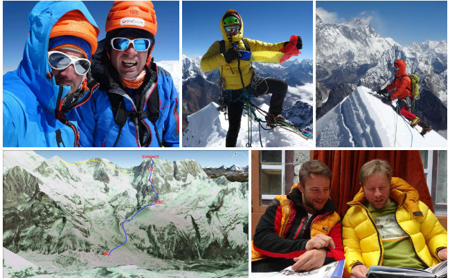 Alpiniştii Zsolt Torok şi Vlad Capusan au curerit varful “Peak 5” din Himalaya, în premieră mondială (aradon.ro)