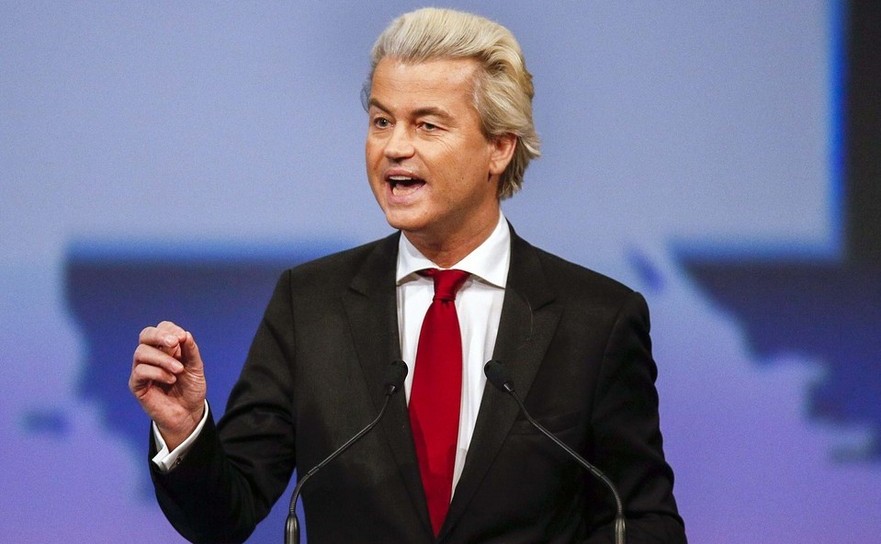 Politicianul olandez Geert Wilders.