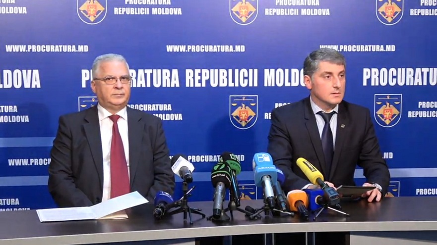 Mihai Bălan, directorul SIS şi Eduard Harunjen, şeful Procuraturii Generale