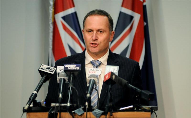 Premierul neozeelandez John Key.