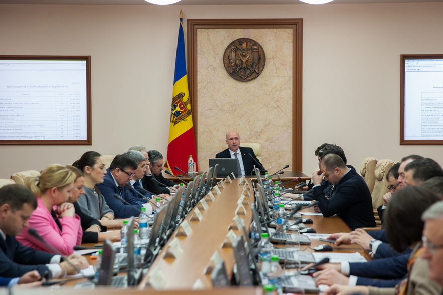 Cabinetul de miniştri de la Chişinău, 05.12.2016 (www.gov.md)