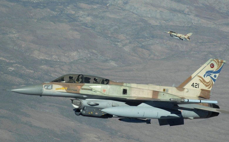 Avioane de luptă israeliene.