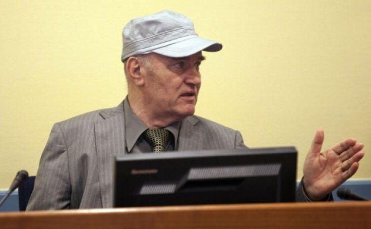 Ratko Mladic, “măcelarul Bosniei”.