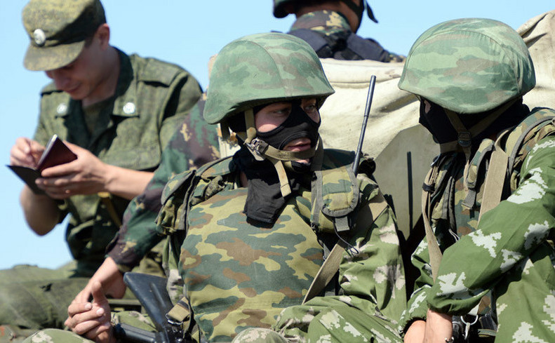 Forţe speciale ruseşti. (Captură Foto)